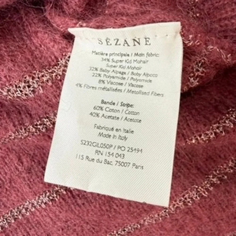 Sezane Cardigan Women S Mohair Blend Luxury Soft Balletcore French Chic Coquette